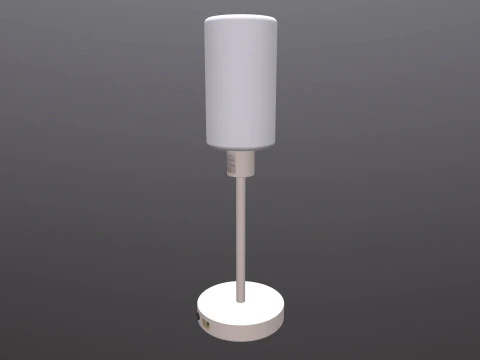 Portable Desk LED Lamp 3D Model