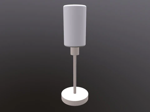 Portable Desk LED Lamp 3D Model