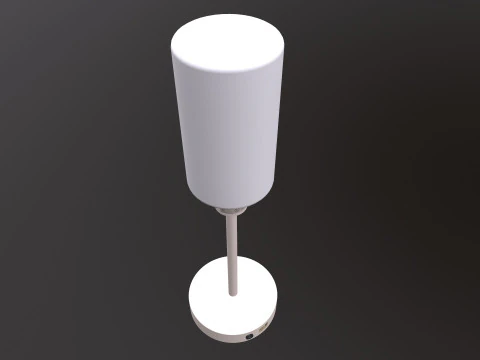 Portable Desk LED Lamp 3D Model