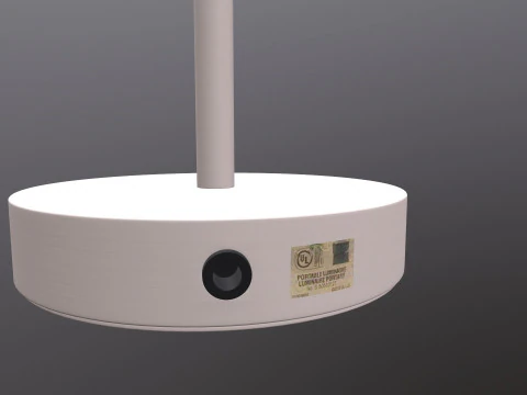 Portable Desk LED Lamp 3D Model