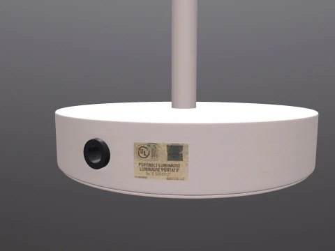 Portable Desk LED Lamp 3D Model
