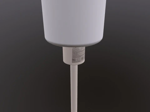 Portable Desk LED Lamp 3D Model