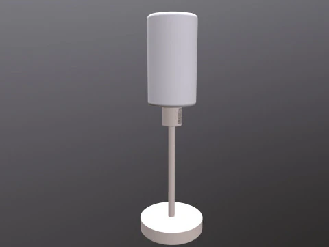 Portable Desk LED Lamp 3D Model