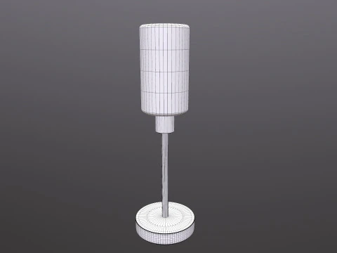 Portable Desk LED Lamp 3D Model