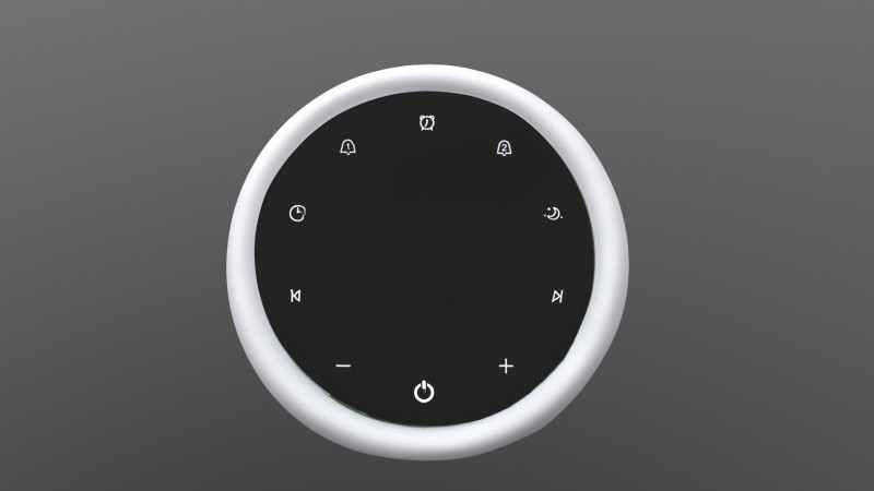 Portable Sleep Sound Machine 3D Model .c4d .max .obj .3ds .fbx .stl .blend