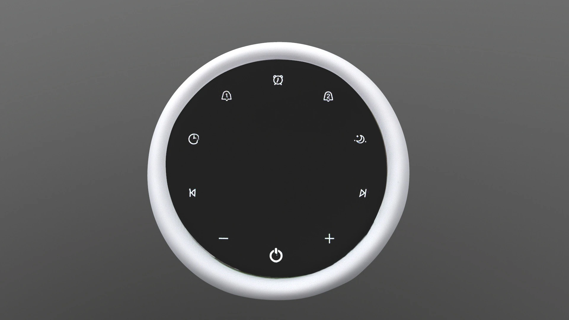 Portable Sleep Sound Machine 3D Model .c4d .max .obj .3ds .fbx .stl .blend 