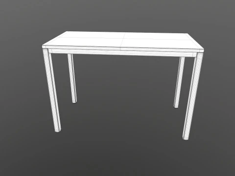 Tischkonsole 3D Modell