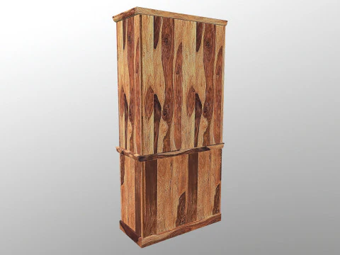 Wardrobe Almirah 3D Model