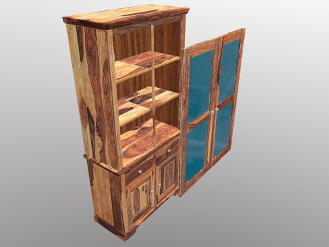 Wardrobe Almirah 3D Model