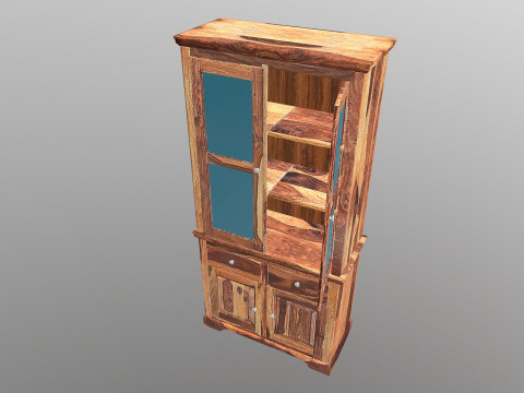 Wardrobe Almirah 3D Model