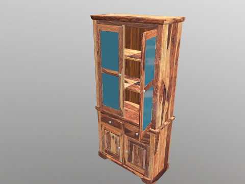 Wardrobe Almirah 3D Model