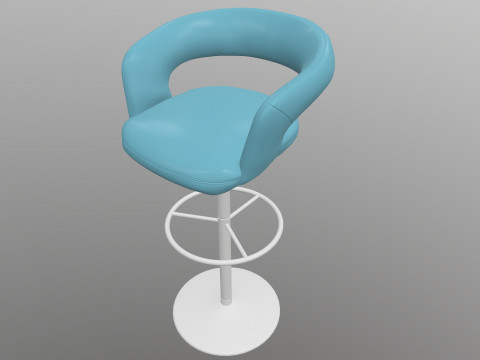 バースツール 3Dモデル