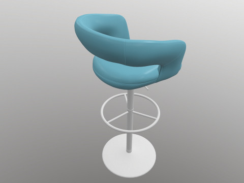 バースツール 3Dモデル