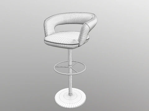 Bar Stool 3D Model