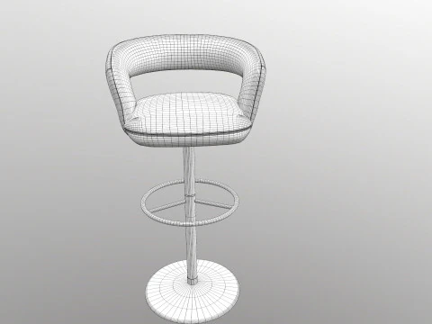 Bar Stool 3D Model