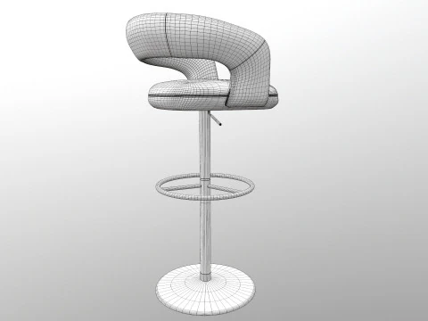Bar Stool 3D Model