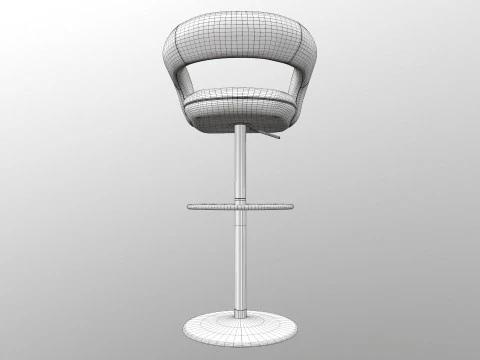 Bar Stool 3D Model
