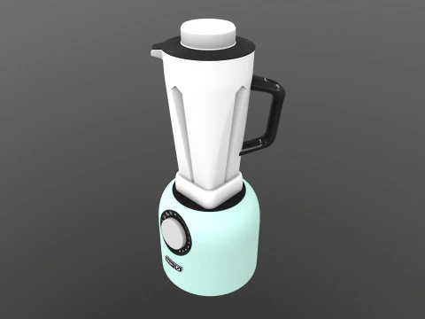 搅拌研磨机 3D 模型