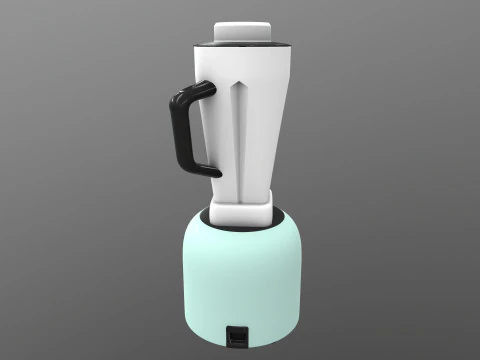 搅拌研磨机 3D 模型