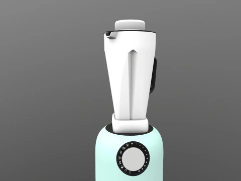 搅拌研磨机 3D 模型