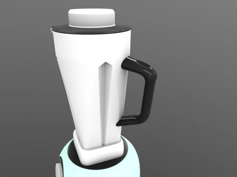 搅拌研磨机 3D 模型