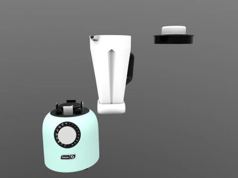 搅拌研磨机 3D 模型