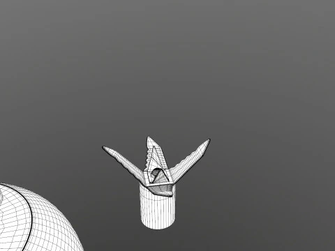 搅拌研磨机 3D 模型