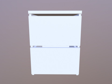 साइड टेबल 3D मॉडल