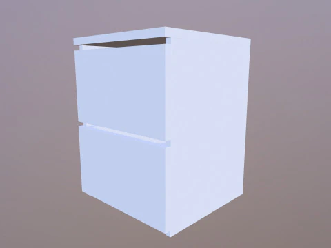 사이드 테이블 3D 모델