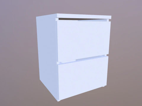 사이드 테이블 3D 모델