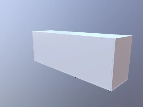 Wooden Rack 3D Model