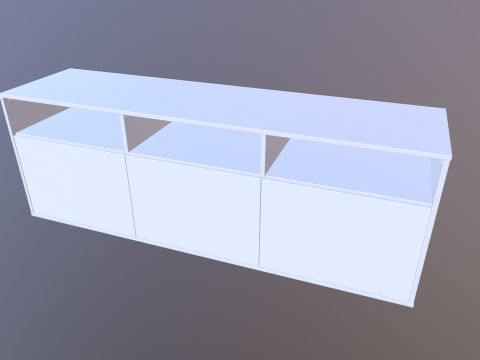 Support en bois Modèle 3D