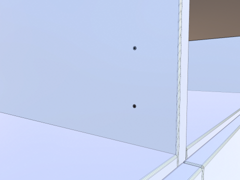 Support en bois Modèle 3D