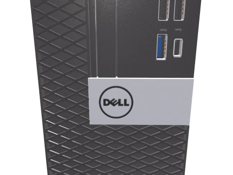 CPU Dell Modelo 3D