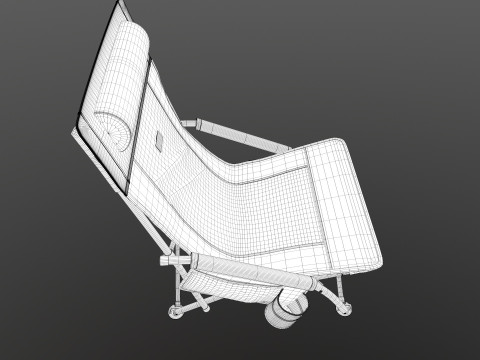 Kursi Luar Ruangan Model 3D