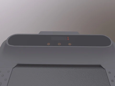 Treadmil tread machine 3D Model