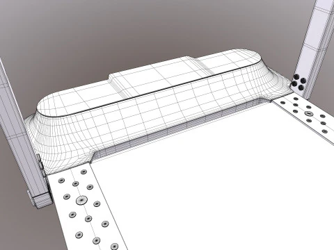 Treadmil tread machine 3D Model