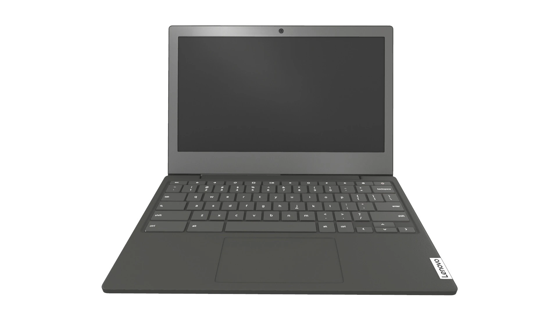 Lenovo Laptop 3D Model .c4d .max .obj .3ds .fbx .stl .blend