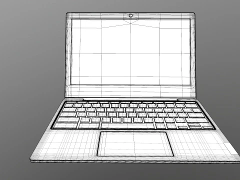 Lenovo Laptop 3D Model