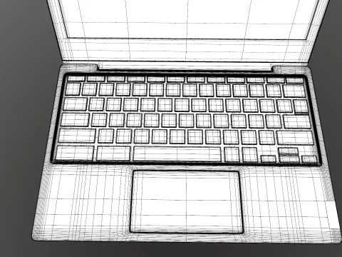 Lenovo Laptop 3D Model