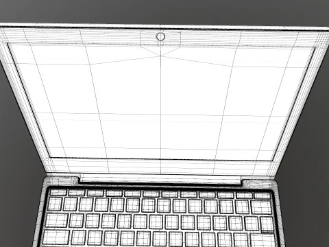 Lenovo Laptop 3D Model