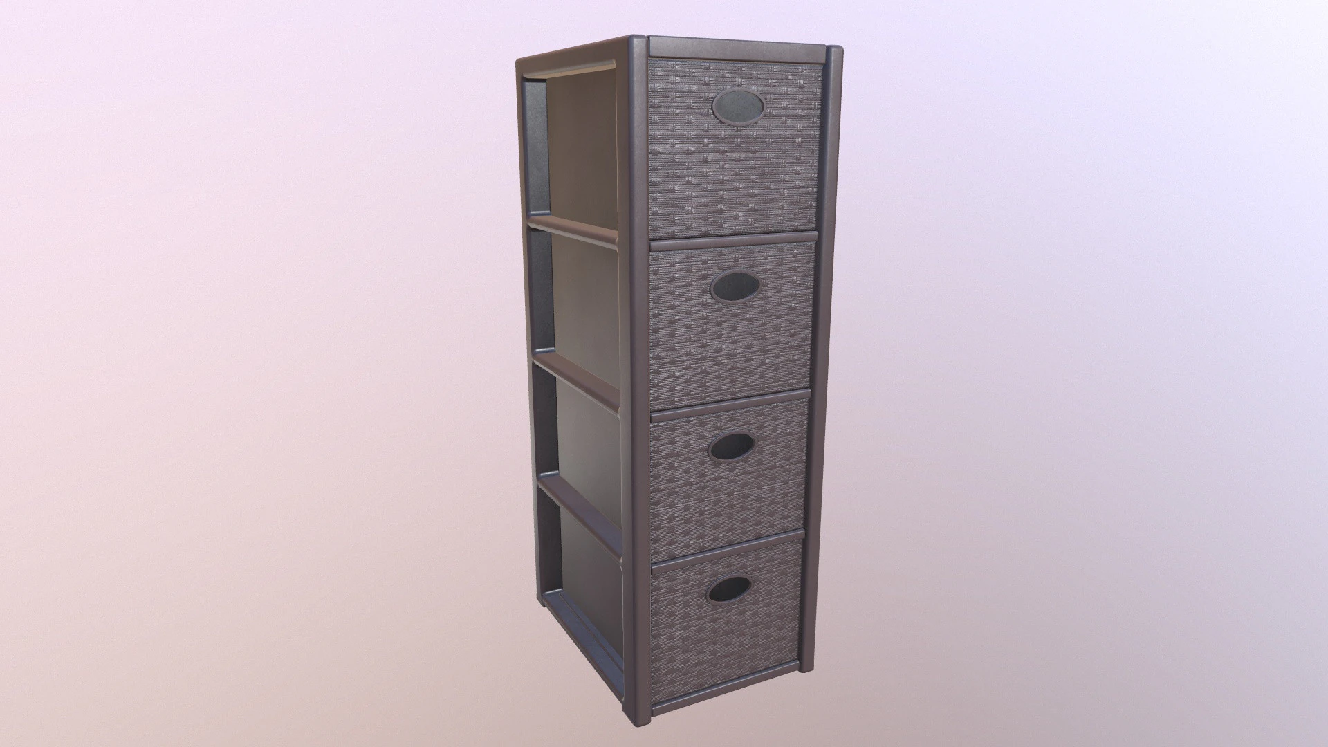 Beside Storage 3D Model .c4d .max .obj .3ds .fbx .stl .blend 