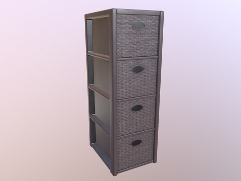 भंडारण के बगल में 3D मॉडल