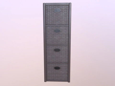 Beside Storage 3D Model