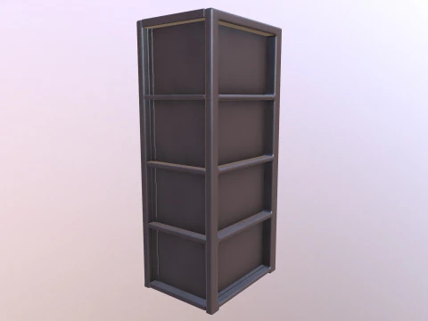 Beside Storage 3D Model