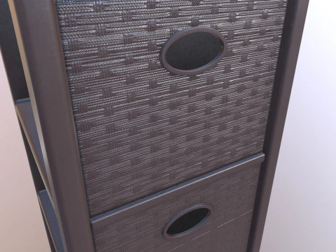 Beside Storage 3D Model