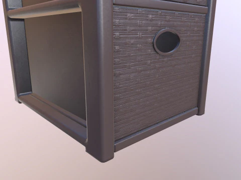 Beside Storage 3D Model