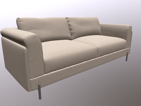 लिमारी होम रोडोल्फ एब्रिक असबाबवाला सोफा 3D मॉडल