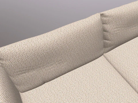 Limari Home Rodolphe abric Upholstered Sofa 3D Model
