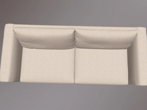 Limari Home Rodolphe abric Upholstered Sofa 3D Model